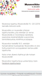 Mobile Screenshot of museoviikko.fi